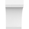 Ekena Millwork 3"W x 6"D x 6"H Standard Legacy Architectural Grade PVC Knee Brace BRCP03X06X06LGY - alternate 3